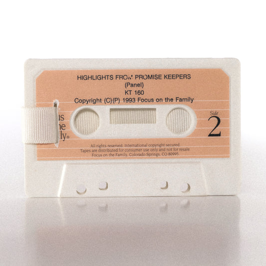 Highlights from Promise Keepers by Dr. E.V. Hill / Focus on the Family - Cassette Wallet