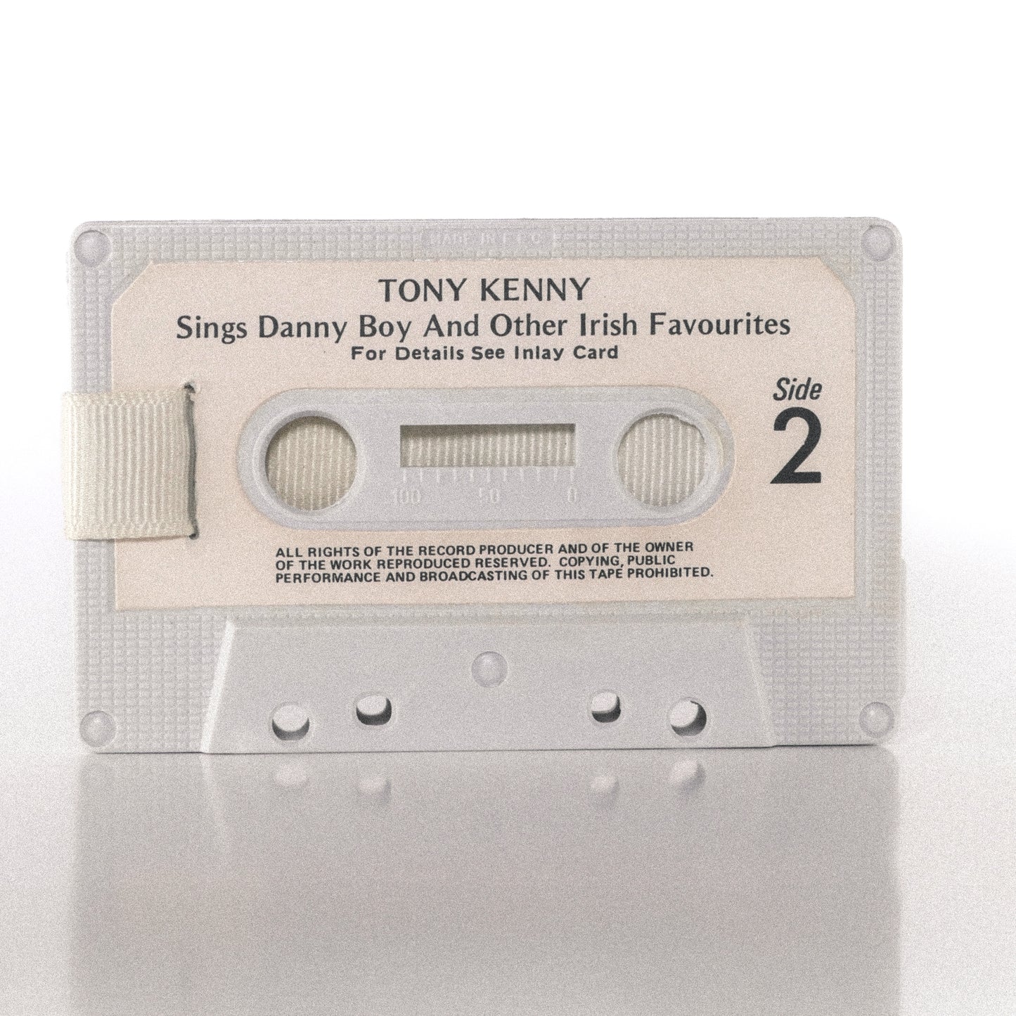 Sings Danny Boy and Other Irish Favourites by Tony Kenny - Cassette Wallet