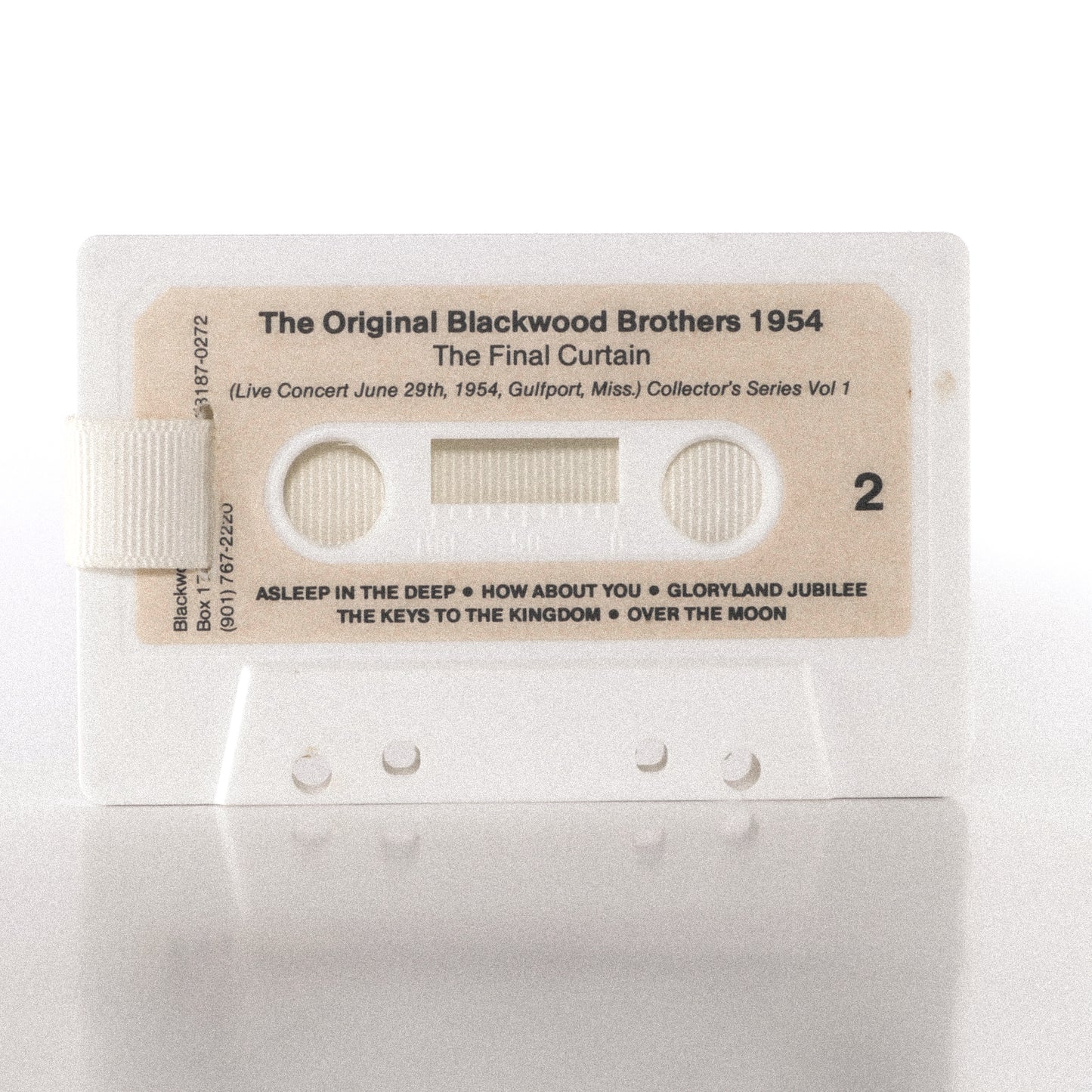 The Final Curtain (Collector's Series Vol 1) by The Original Blackwood Brothers 1954 - Cassette Wallet