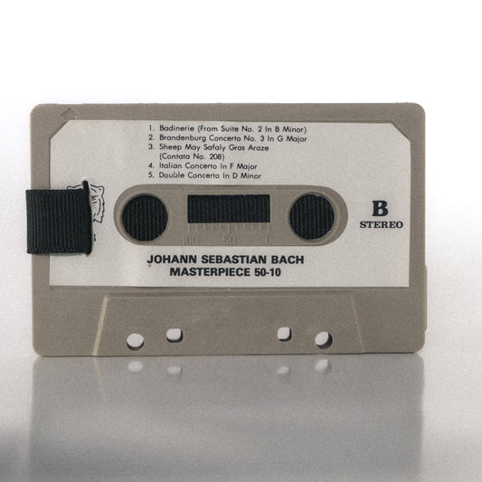 Masterpiece 50-10 by Johann Sebastian Bach - Cassette Wallet