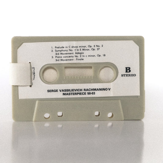 Masterpiece 50-03 by Sergei Rachmaninoff - Cassette Wallet
