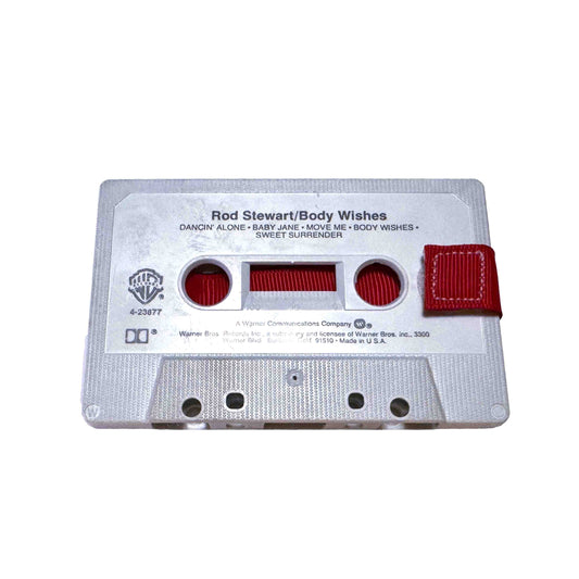 Front of Body Wishes by Rod Stewart cassette wallet