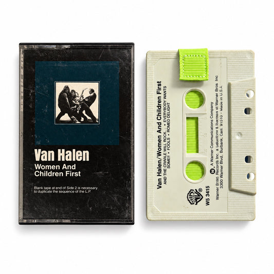 Van Halen Women and Children First cassette wallet front