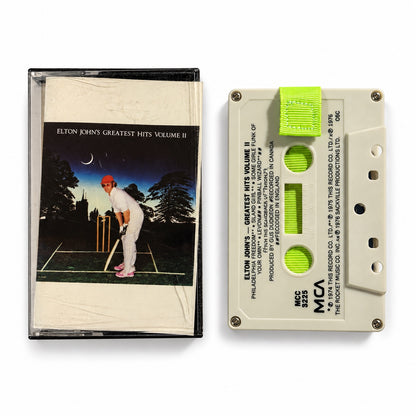 Elton John Greatest Hits Volume II cassette wallet front