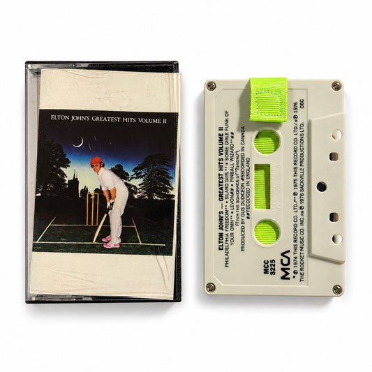 Elton John Greatest Hits Volume II cassette wallet front