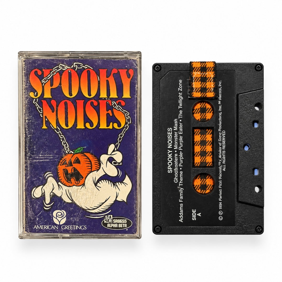 Spooky Noises – Vintage Halloween Cassette Wallet