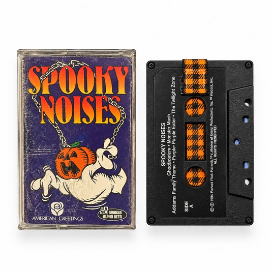 Spooky Noises – Vintage Halloween Cassette Wallet