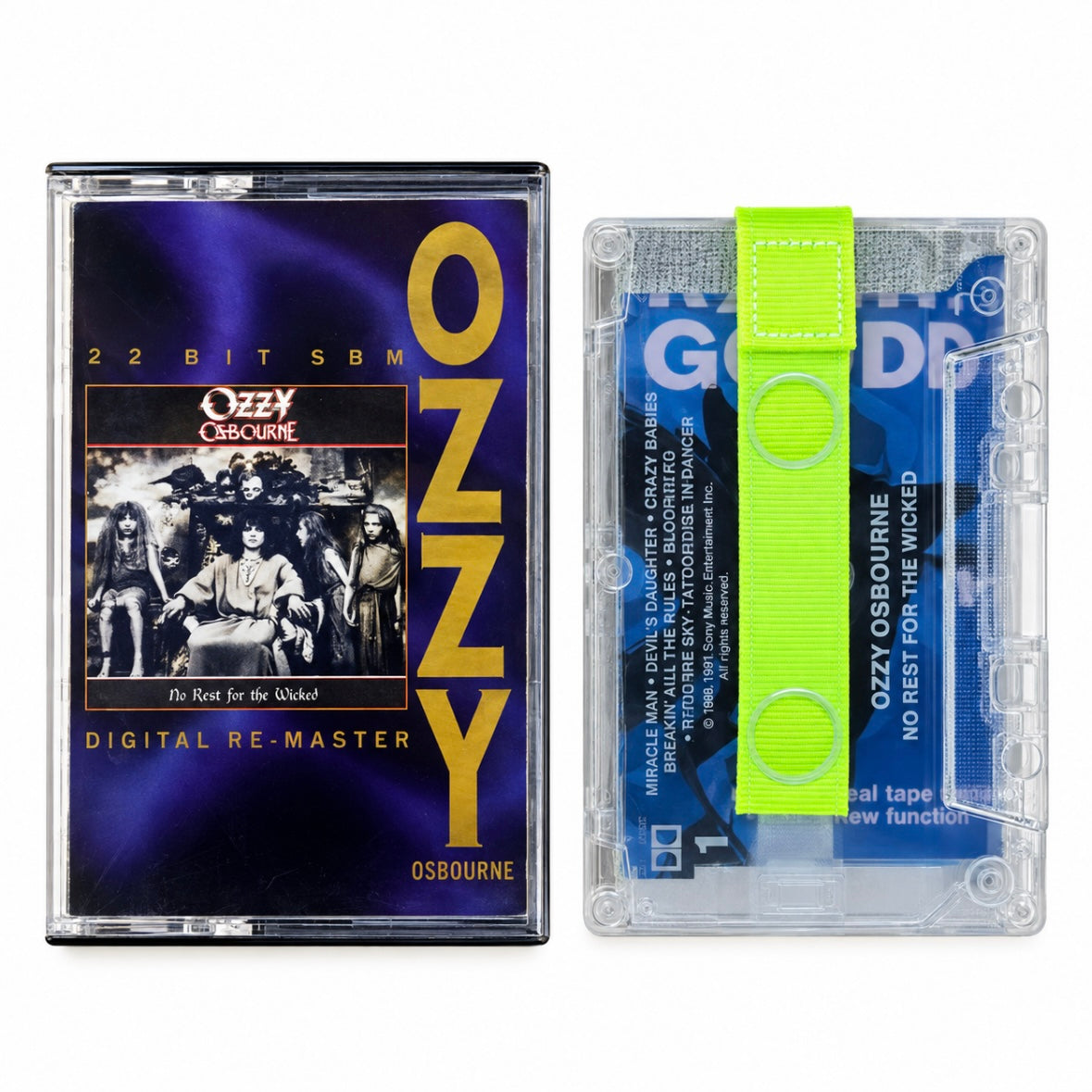 Ozzy Osbourne – No Rest for the Wicked Cassette Wallet