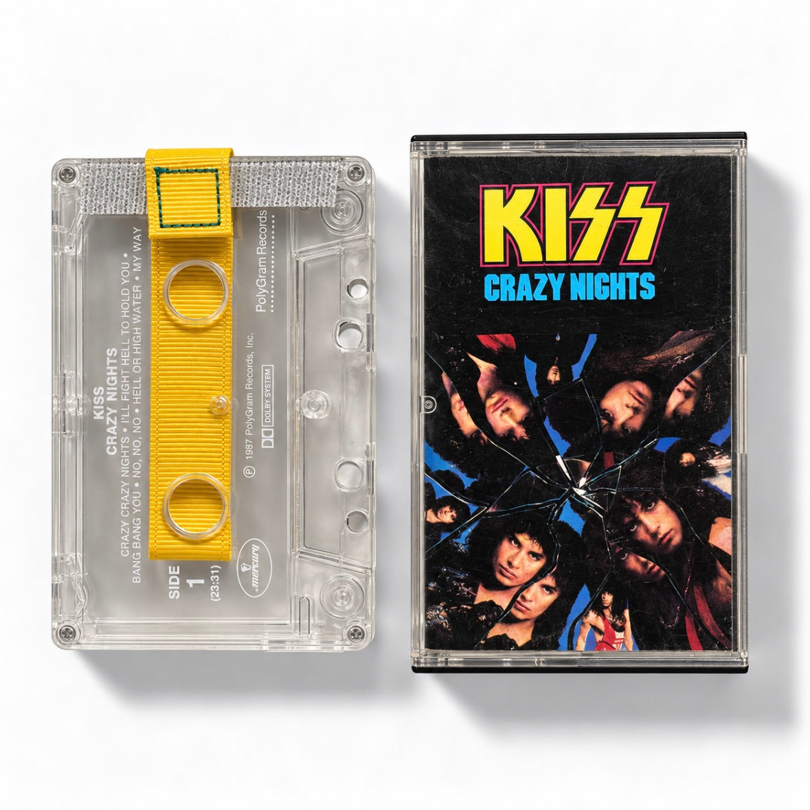 KISS Crazy Nights Cassette Wallet