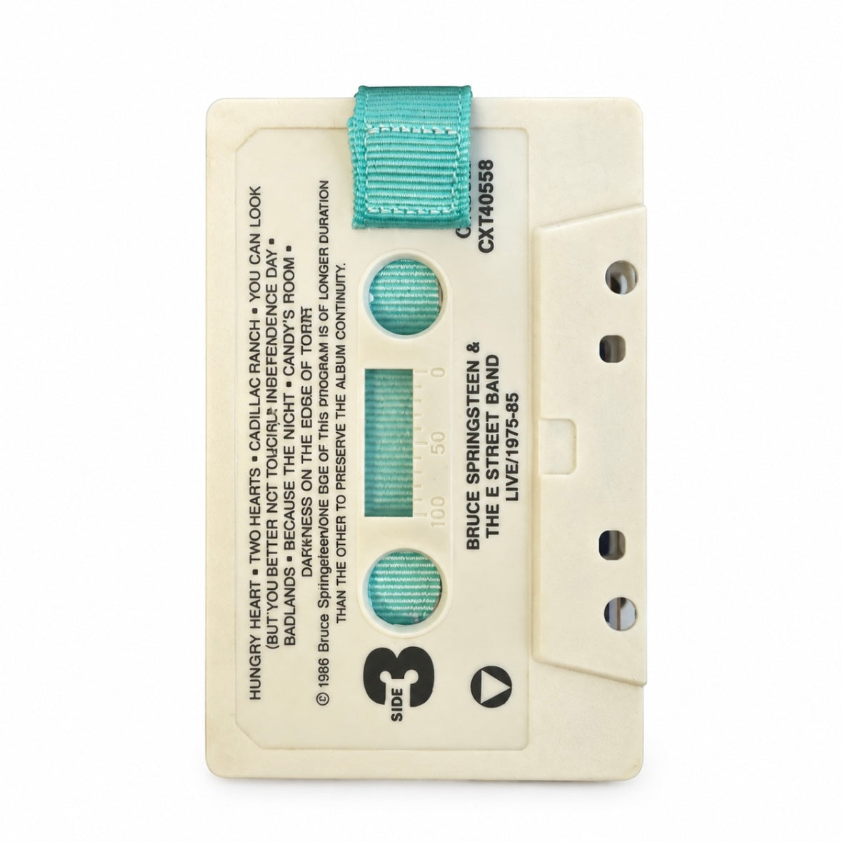 Bruce Springsteen & The E Street Band – Live/1975–85 Cassette Wallet