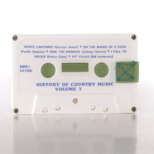 History of Country Music, Volume 7 by Various Artists (George Jones, Ferlin Huskey, Johnny Horton, Patsy Cline, Bill Anderson) - Cassette Wallet
