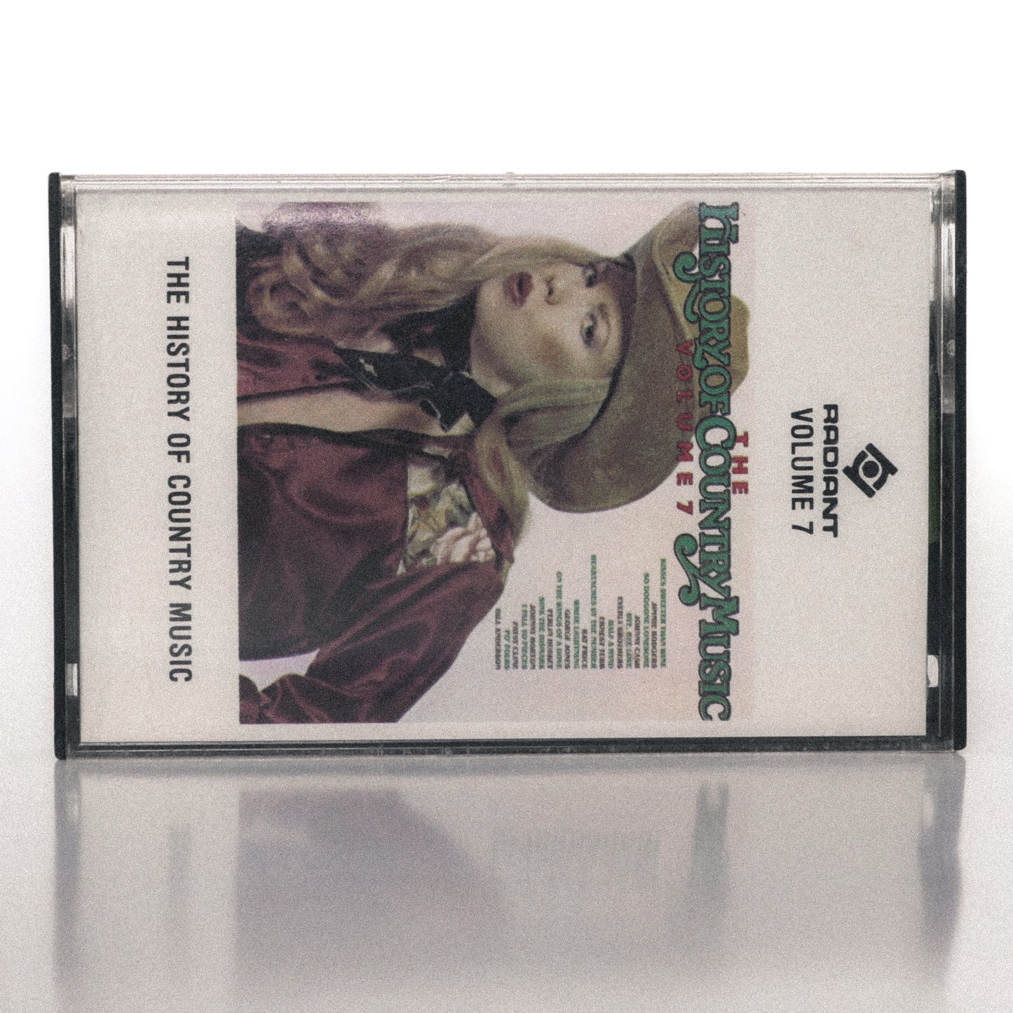 History of Country Music, Volume 7 by Various Artists (George Jones, Ferlin Huskey, Johnny Horton, Patsy Cline, Bill Anderson) - Cassette Wallet
