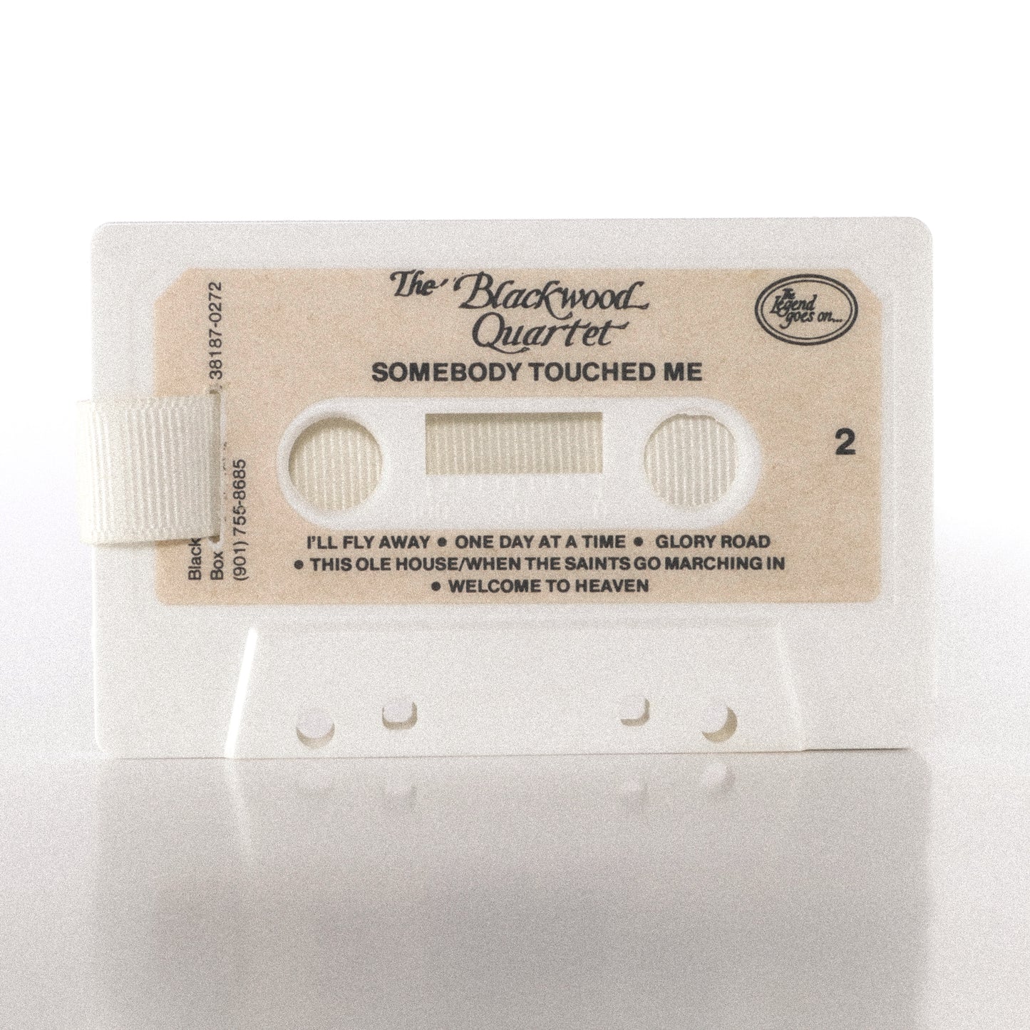 Somebody Touched Me by The Blackwood Quartet - Cassette Wallet