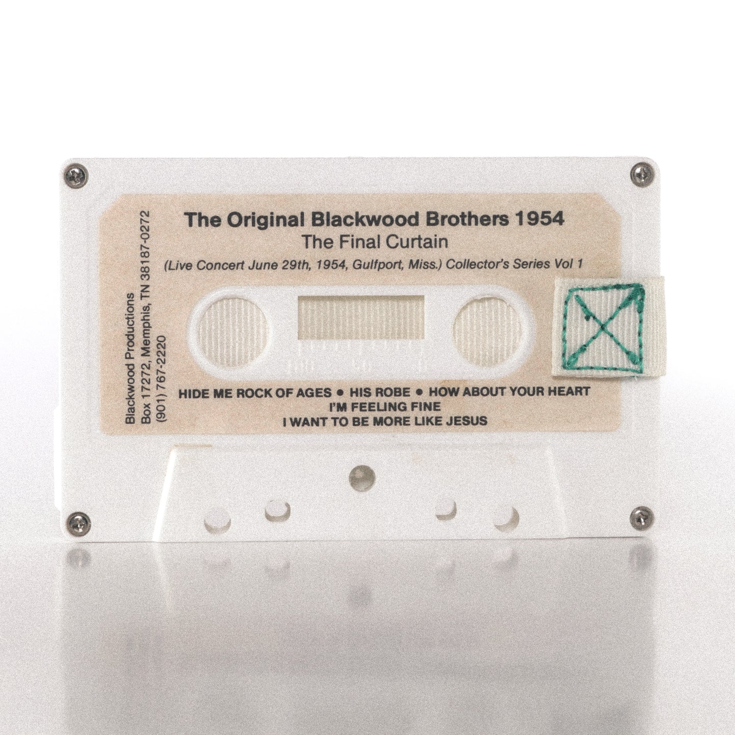 The Final Curtain (Collector's Series Vol 1) by The Original Blackwood Brothers 1954 - Cassette Wallet