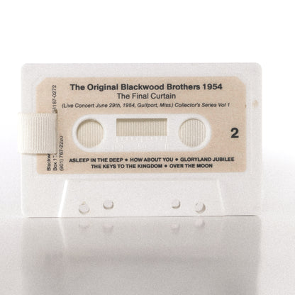 The Final Curtain (Collector's Series Vol 1) by The Original Blackwood Brothers 1954 - Cassette Wallet