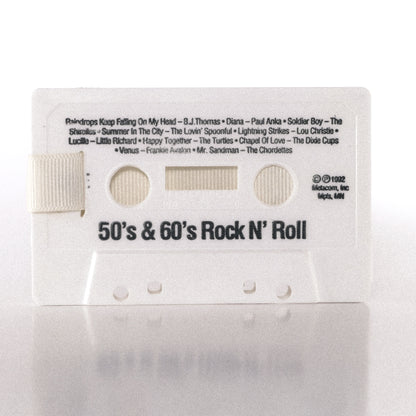 50's & 60's Rock N' Roll by Various Artists (The Everly Brothers, The Shirelles, Chuck Berry, Jerry Lee Lewis, The Kingsmen, Del Shannon, The Champs, and more) - Cassette Wallet