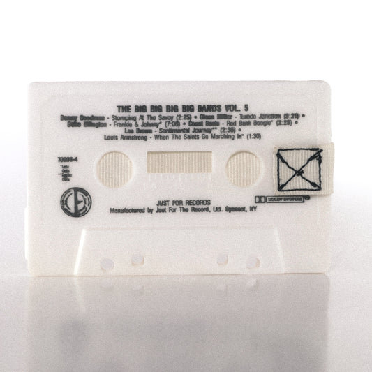 The Big Big Big Big Bands Vol. 5 by Various Artists (Benny Goodman, Glenn Miller, Duke Ellington, Count Basie, Lee Brown, Louis Armstrong) - Cassette Wallet