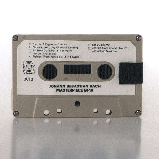 Masterpiece 50-10 by Johann Sebastian Bach - Cassette Wallet