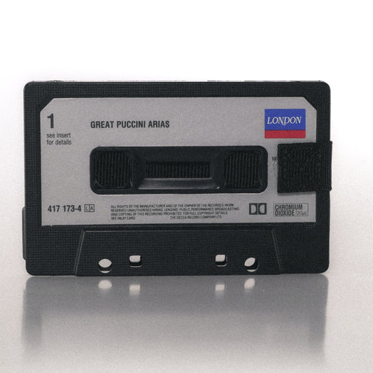 Great Puccini Arias by Various Opera Singers - Cassette Wallet