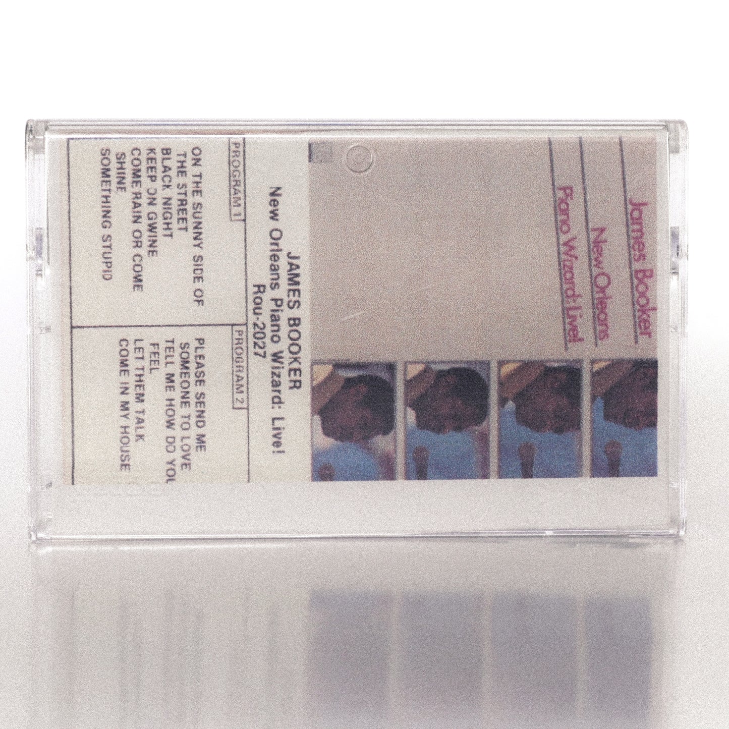 James Booker – New Orleans Piano Wizard: Live! Cassette Wallet