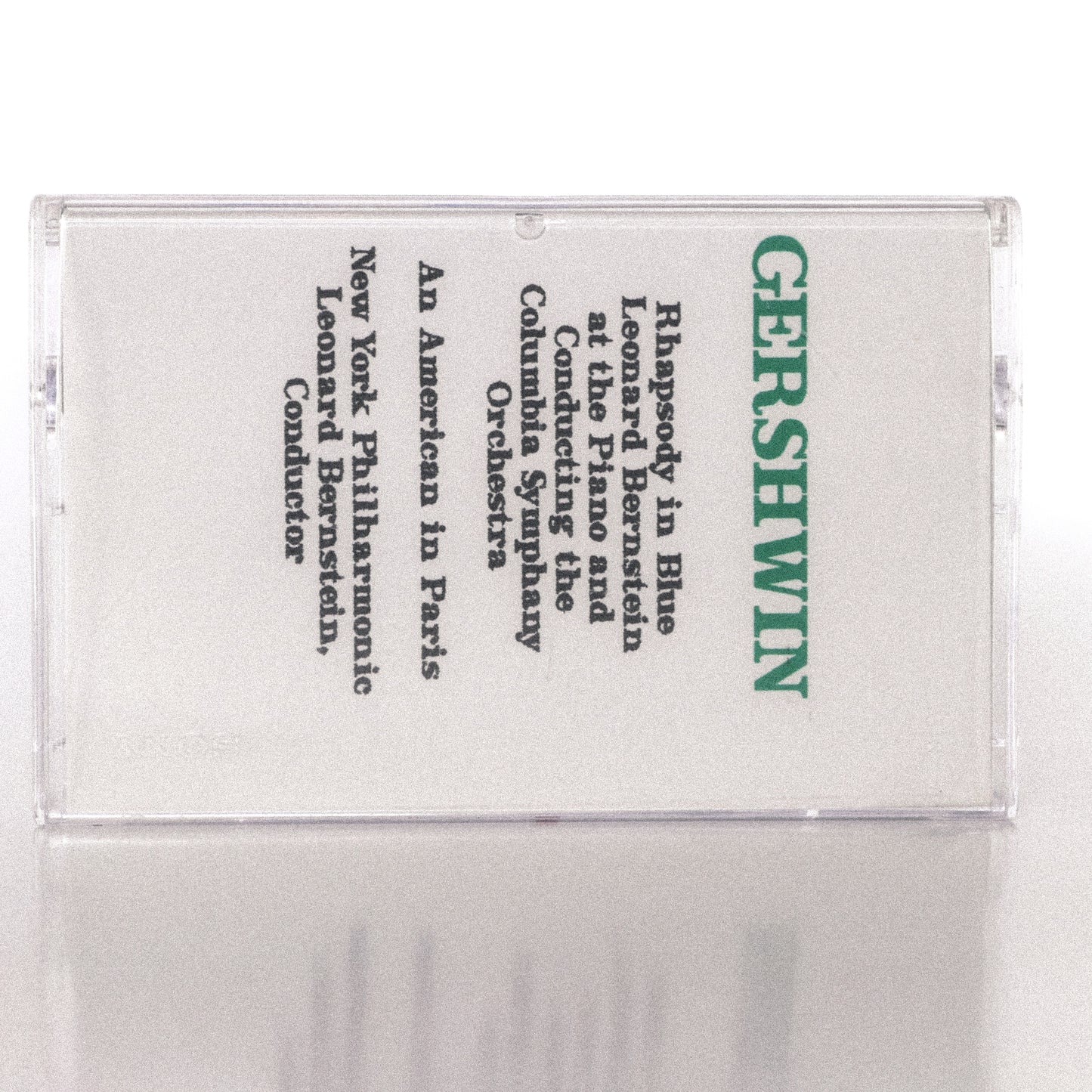 Gershwin – Rhapsody in Blue / An American in Paris - Cassette Wallet