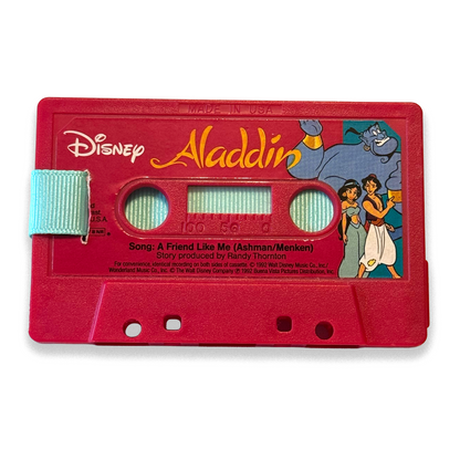 Back of Aladdin A Friend Like Me cassette wallet