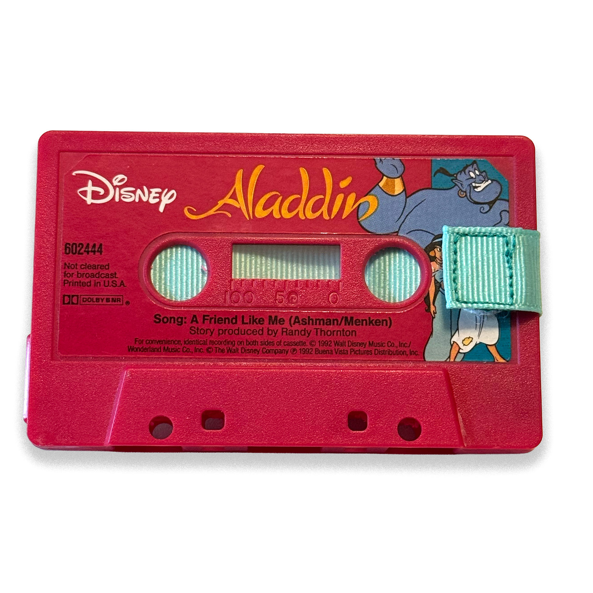 Front of Aladdin A Friend Like Me cassette wallet