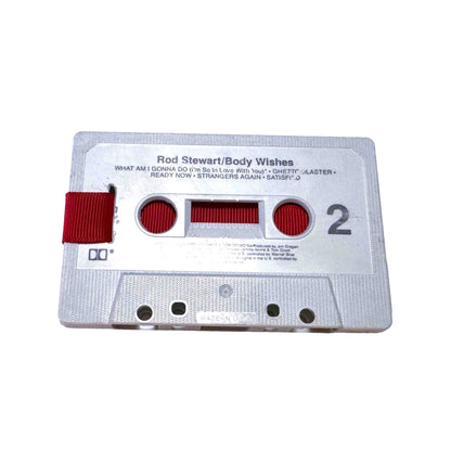 Back of Body Wishes by Rod Stewart cassette wallet