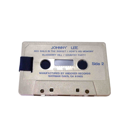 Back of Country Party by Johnny Lee cassette wallet