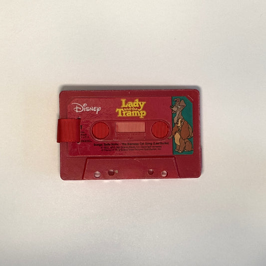 Front view of Disney's Lady and the Tramp Cassette Wallet