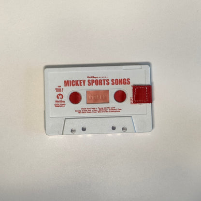 Front view of Disney's Mickey Sports Songs Cassette Wallet