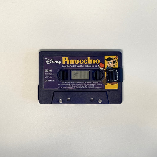 Front view of Disney's Pinocchio Cassette Wallet