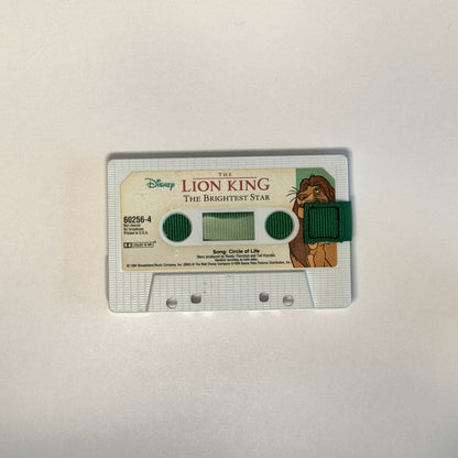 Front view of Disney's The Lion King – The Brightest Star Cassette Wallet – Green Pull Tab
