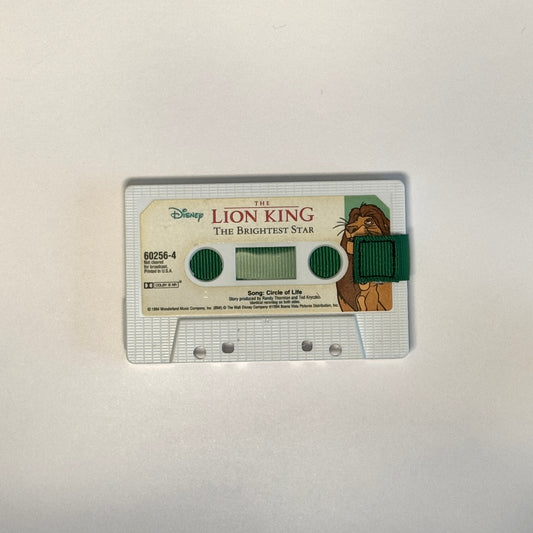 Front view of Disney's The Lion King – The Brightest Star Cassette Wallet – Green Pull Tab