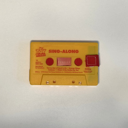 Front view of Disney's Toy Story Sing-Along Cassette Wallet