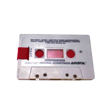 Back of Ghostbusters Original Soundtrack cassette wallet