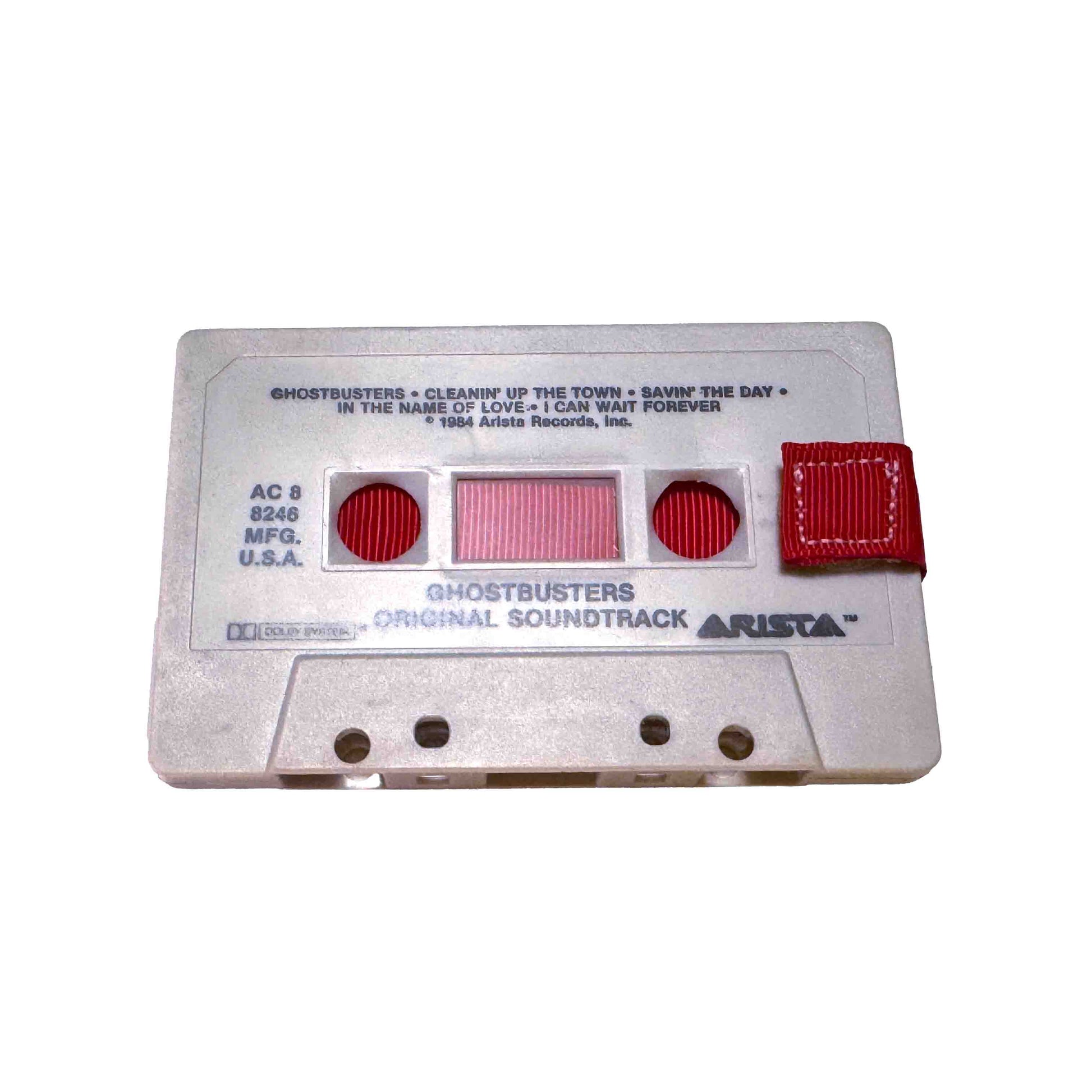 Front of Ghostbusters Original Soundtrack cassette wallet