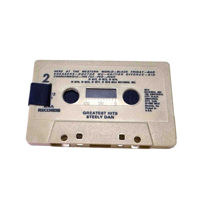 Back of Greatest Hits by Steely Dan cassette wallet