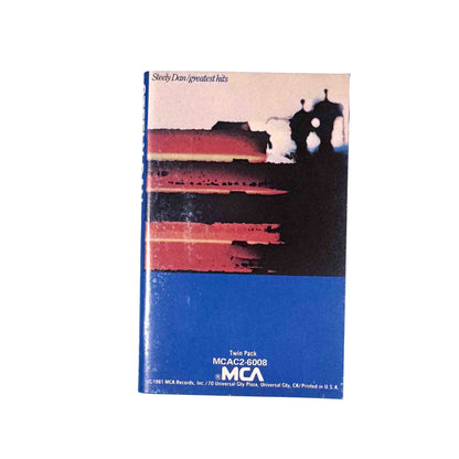 Original J-card for Greatest Hits by Steely Dan cassette wallet