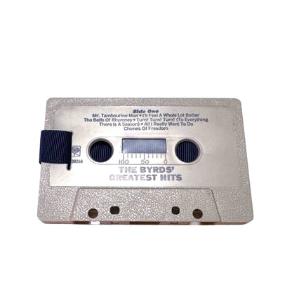 Back of Greatest Hits by The Byrds cassette wallet