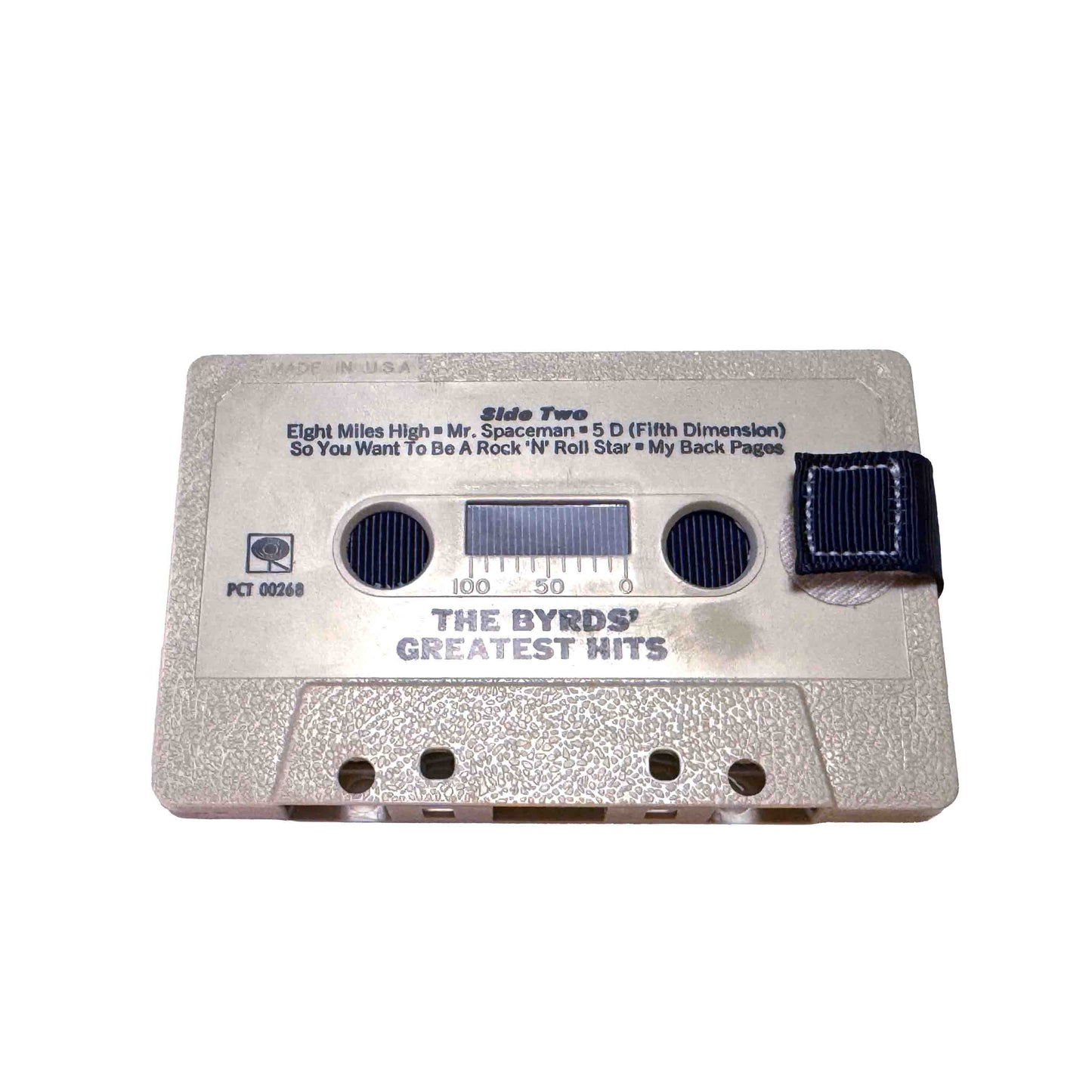 Front of Greatest Hits by The Byrds cassette wallet