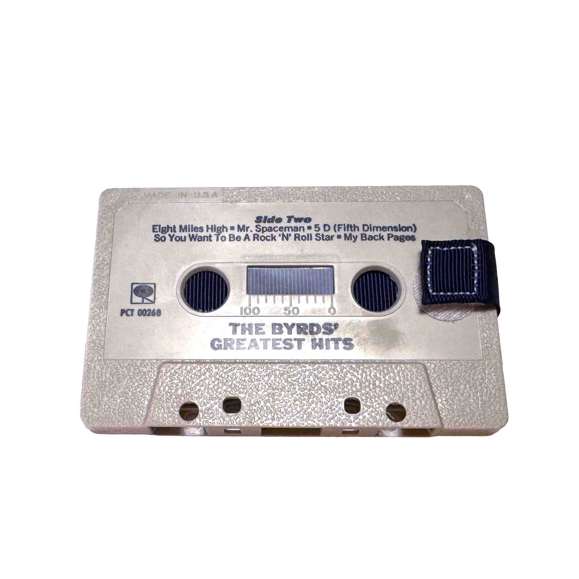 Front of Greatest Hits by The Byrds cassette wallet