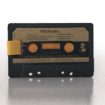 Back of The Greatest Recordings of the Big Band Era Tape No. 2 cassette wallet