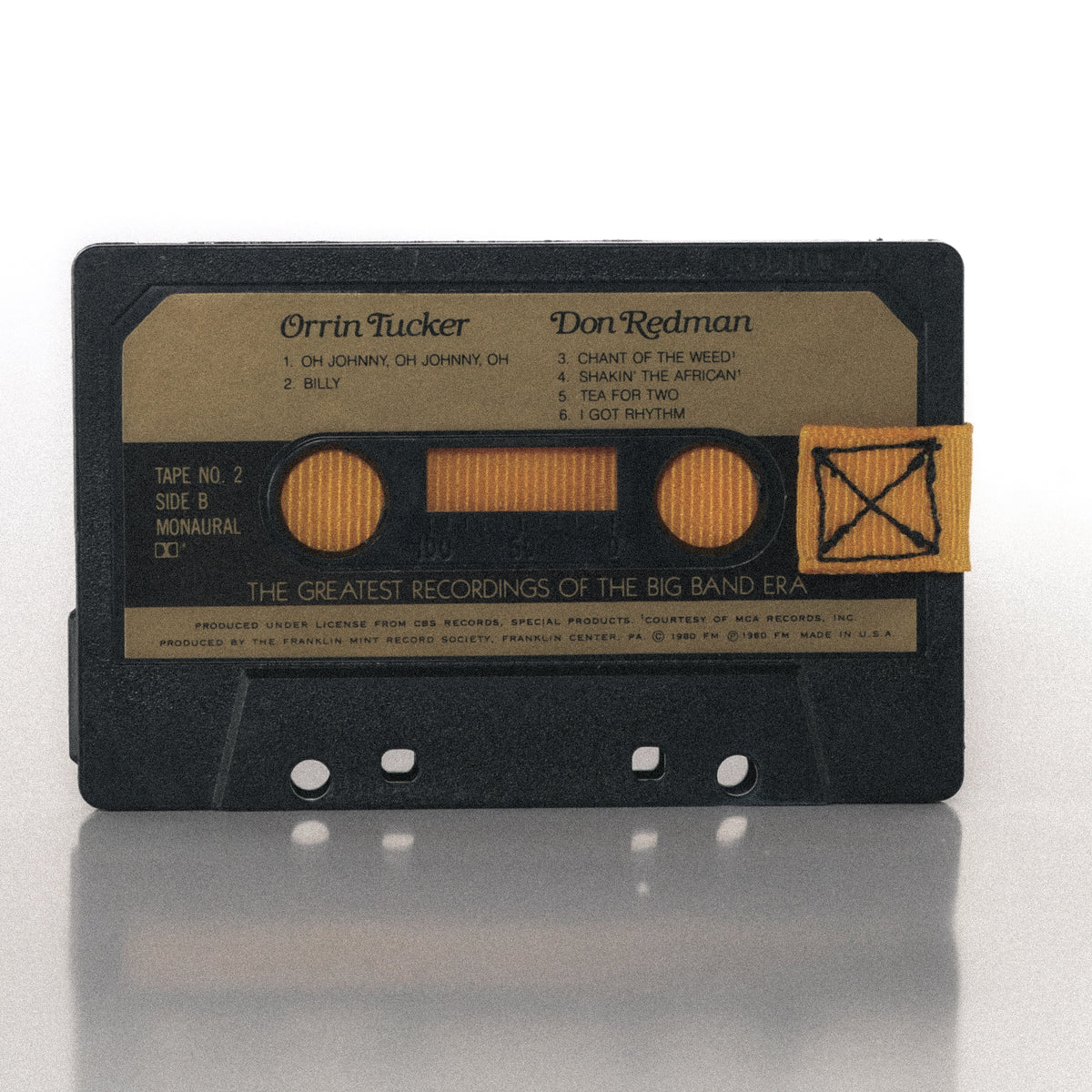Front of The Greatest Recordings of the Big Band Era Tape No. 2 cassette wallet