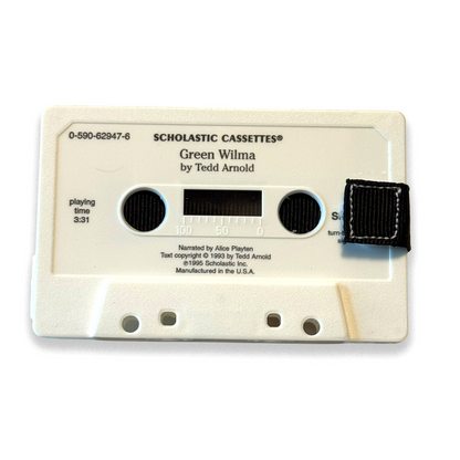 Front of Green Wilma by Tedd Arnold cassette wallet