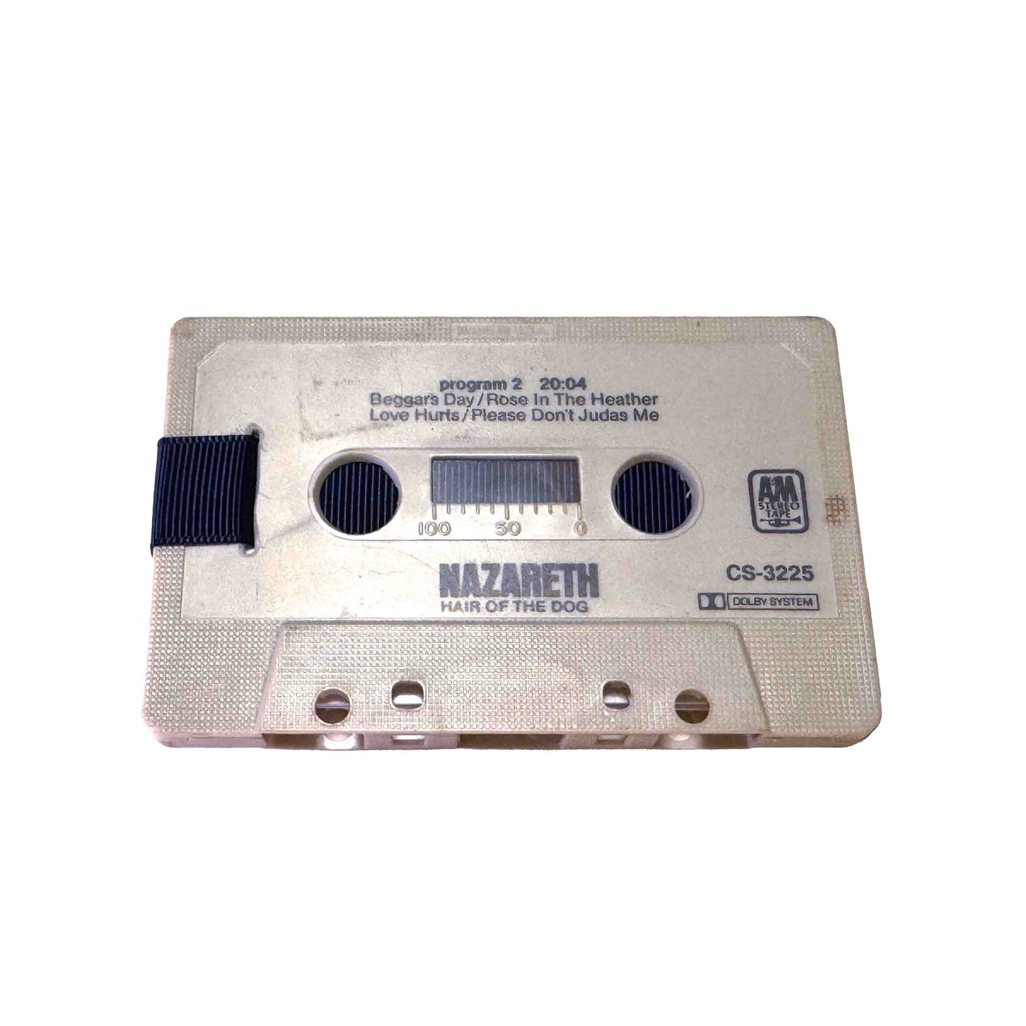 Back of Hair of the Dog by Nazareth cassette wallet