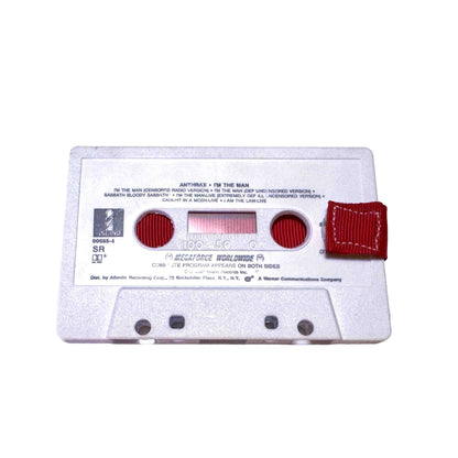 Front of I'm the Man by Anthrax cassette wallet