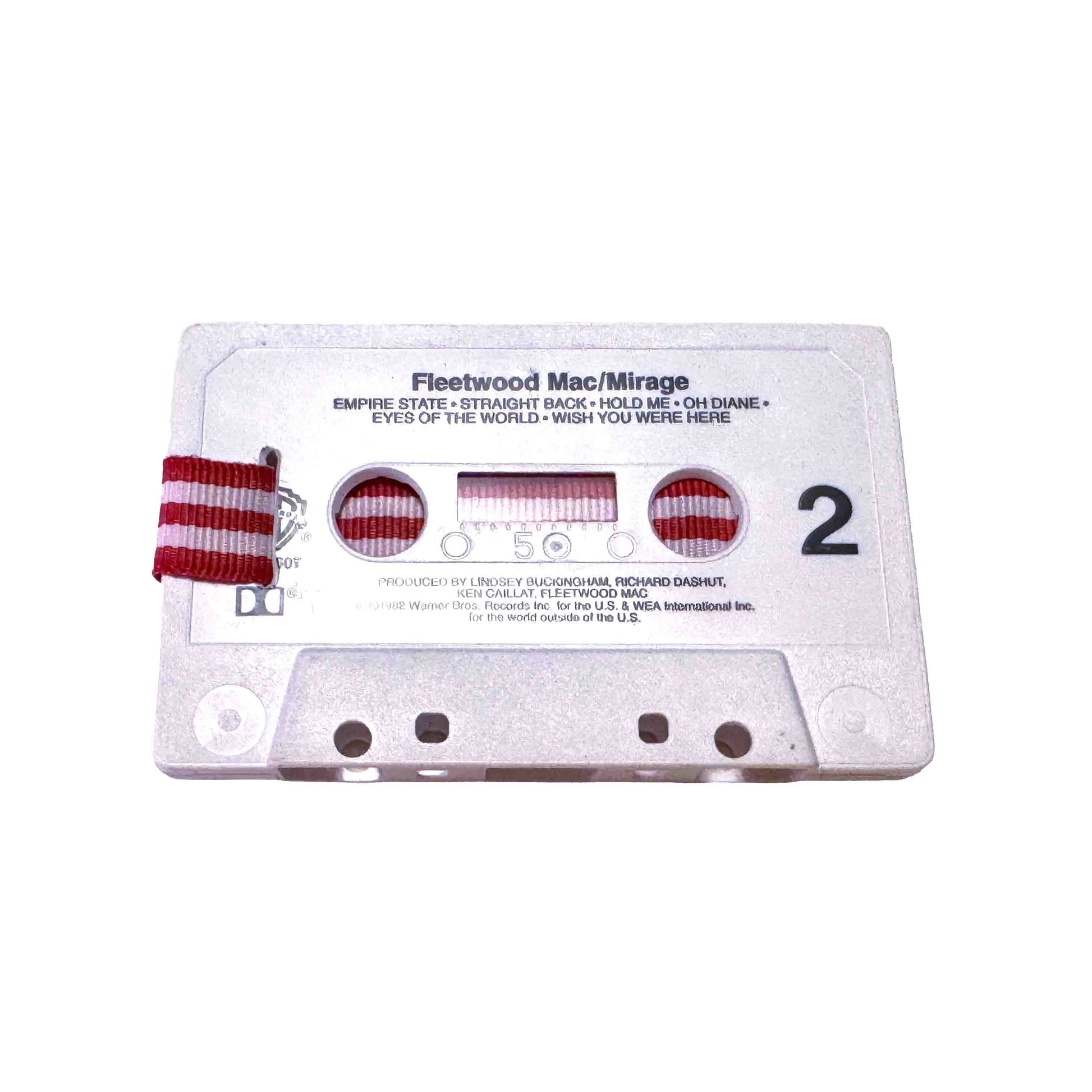Back of Mirage by Fleetwood Mac cassette wallet