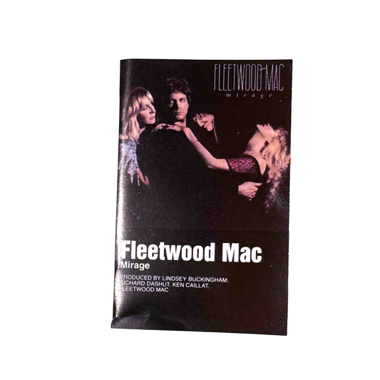 Original J-card for Mirage by Fleetwood Mac cassette wallet