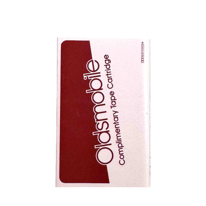 Original J-card for Oldsmobile Complimentary Tape Cartridge cassette wallet